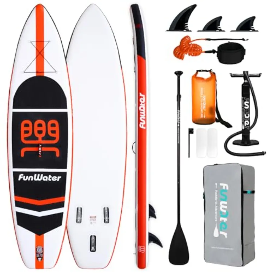 

Stand Up Paddle Board Ultra-Light Inflatable Paddleboard with SUP Accessories for Adults and Youth of All Skill Levels