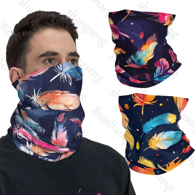 Feather Quill Sports cycling headscarf mask men's cycling hiking skiing women's head and face sunshade headwear outdoor scarf