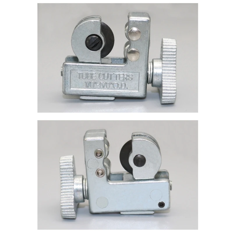 Mini Pipe Tube Cutter for Copper Aluminum Brass PVC Plastic 1/8 to 5/8 Inch Soft Metal Pipe Cutting Tool