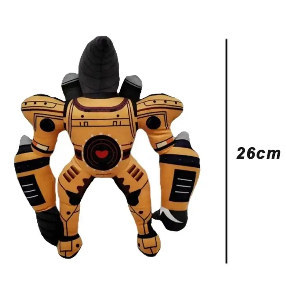 74pcs Skibidi Toilet Plush Toy Upgrade Titan TV Man Plush Clock man Speakerman  Infinite War God Tv King Skibidi Toilet Toy