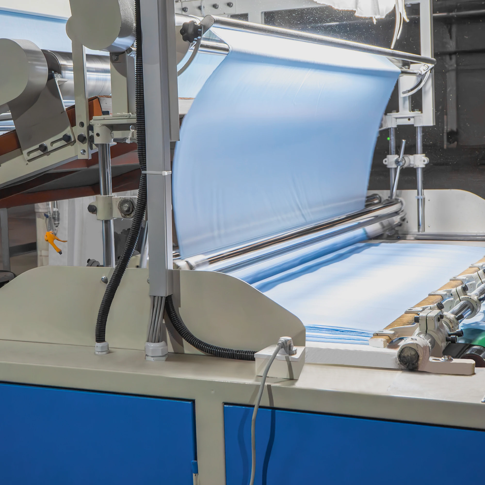 qwe Automatic Intelligent High-speed Fabric Folding Machine for Textile Finishing and Processing