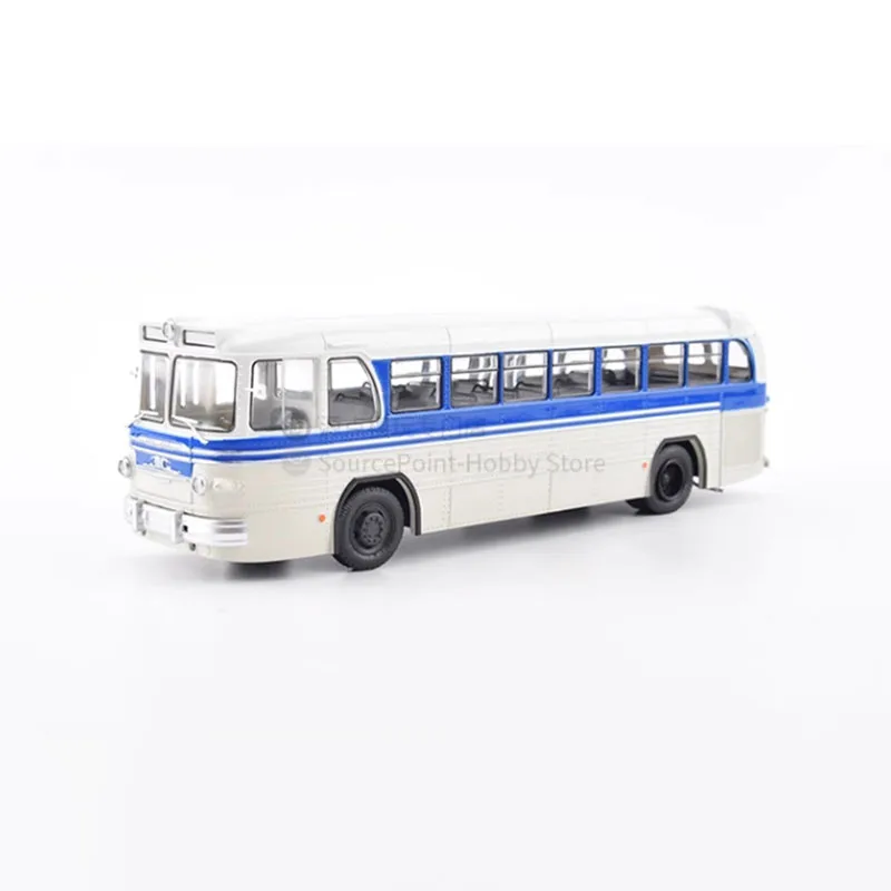 

1:43 Scale Diecast Alloy ZIS-129 Soviet Old-fashioned Intercity Bus Toys Cars Model JAVN058 Classics Souvenir Gifts Display