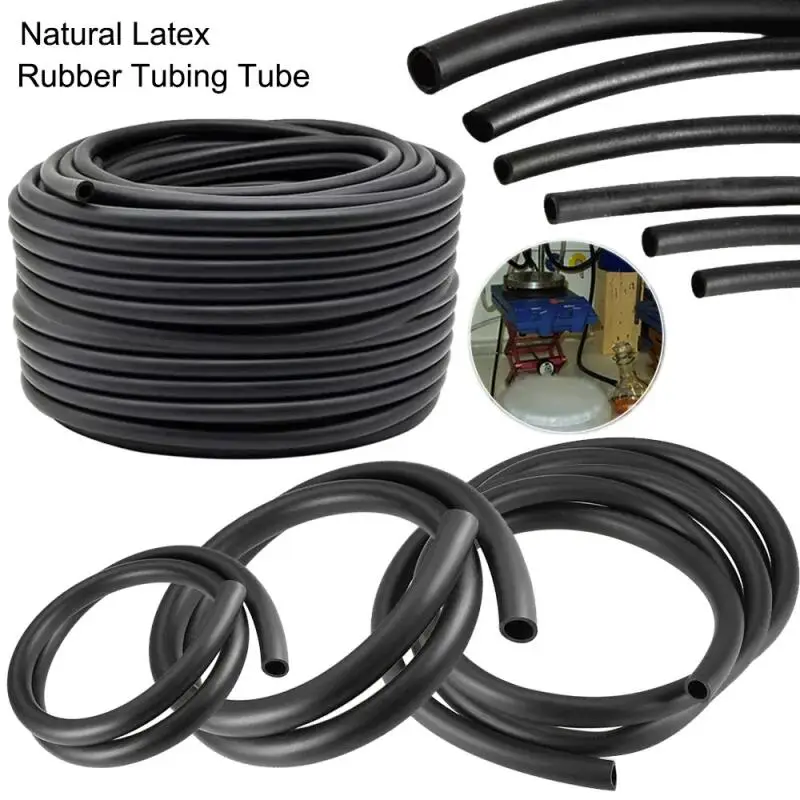 خرطوم وقود مطاطي من النتريل 3 مم إلى 19 مم ID 3/1 متر طول خرطوم البنزين/المكربن (مقاوم للزيت الأسود)