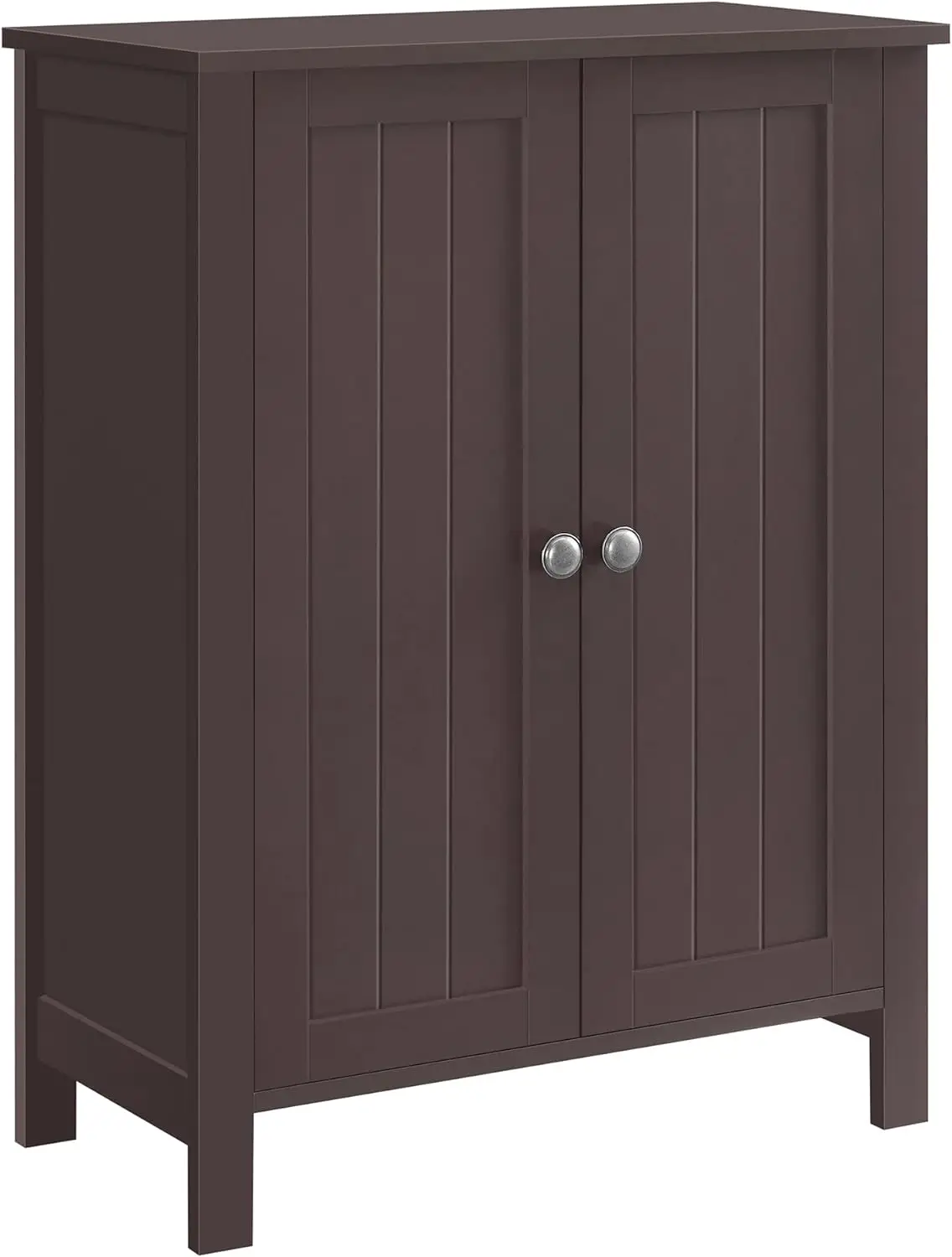 

Bathroom Floor Cabinet, Bathroom Unit with 2 Adjustable Shelves, Bathroom Cabinet Freestanding, 11.8 x 23.6 x 31.5 Inches, Bro