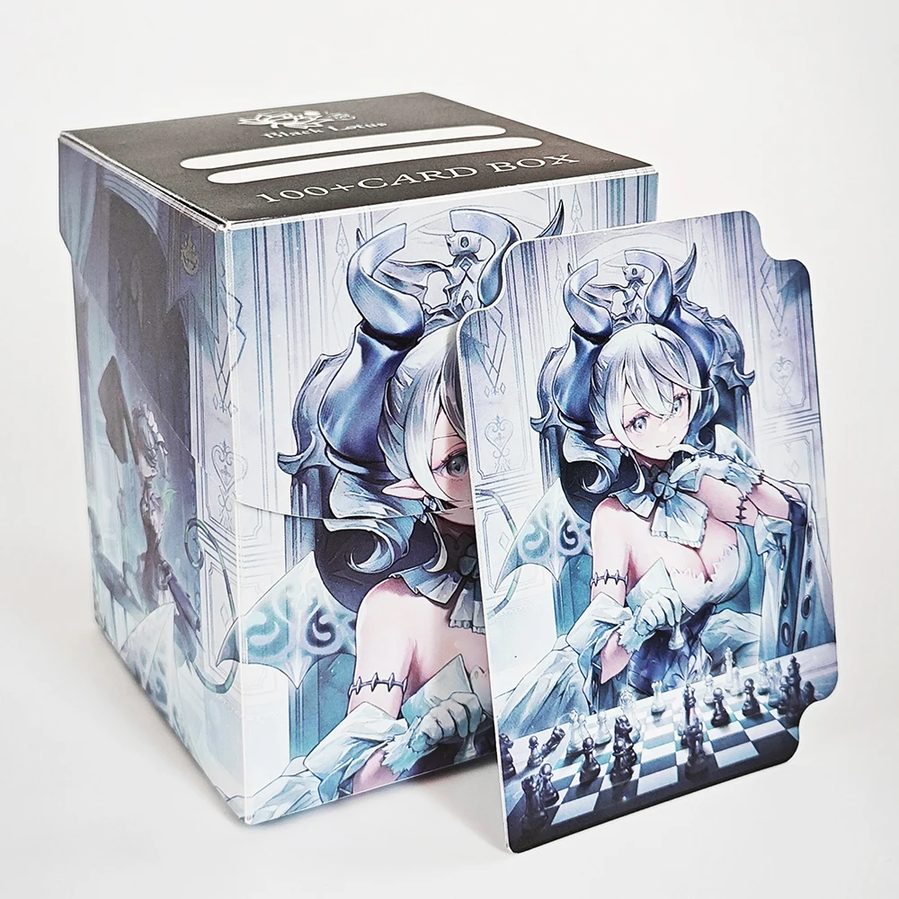 

Чехол для хранения карточек в стиле аниме-защита и хранить ценные карты, карты 100+, откидная застежка, водонепроницаемый, отличный рождественский подарок