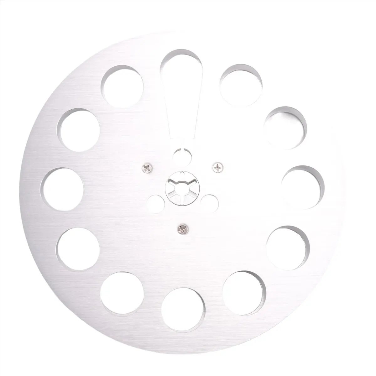 618 Mega Sale For 7-Inch Open Belt Reel with 7-Inch Opener Machine Empty Reel Aluminum Plate Disc Opening Machine Parts Reel(B)