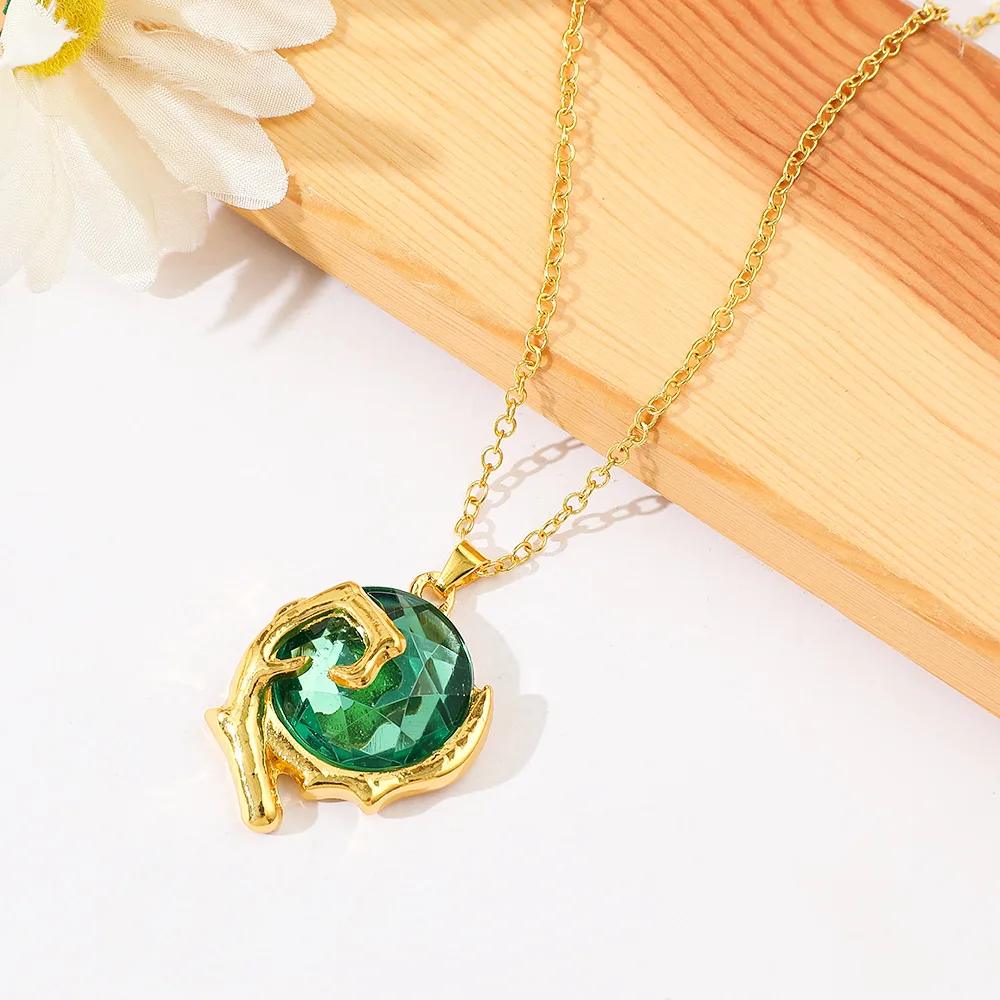 Tears of the Kingdom Anime Game Periphery Metallhalskette Modetrend Cosplay Schmuck Accessoires Geschenk für Frauen und Männer – Detail 2