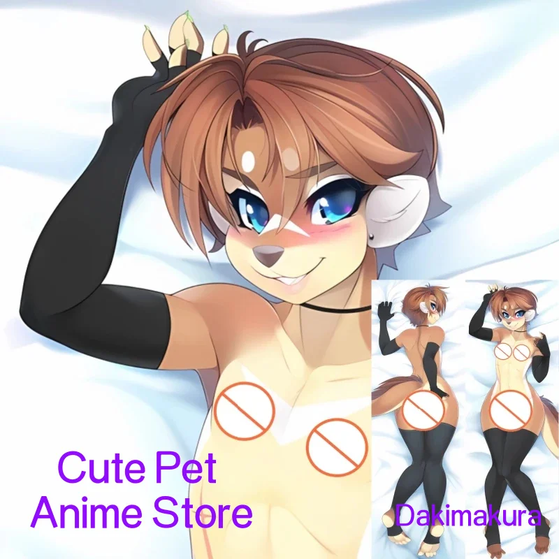 

Dakimakura Anime Pillow Case Original Animal Orcs Double-sided Print Of Life-size Body Pillowcase Gifts Can be Customized