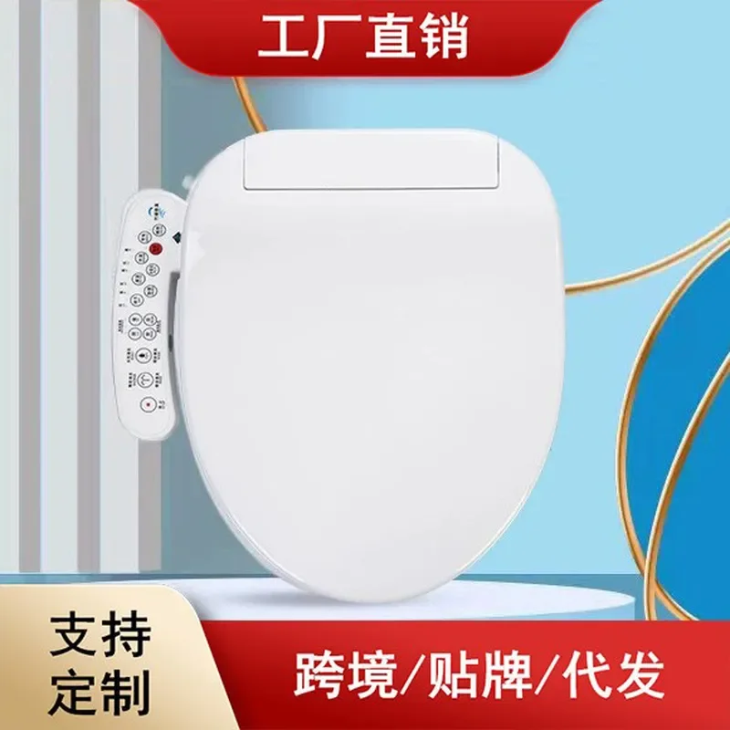 Smart Electric Bidet Seat Automatic Instant Hip Wash Heated Toilet Cover with Remote Control for Bathroom Hygiene Upgrade