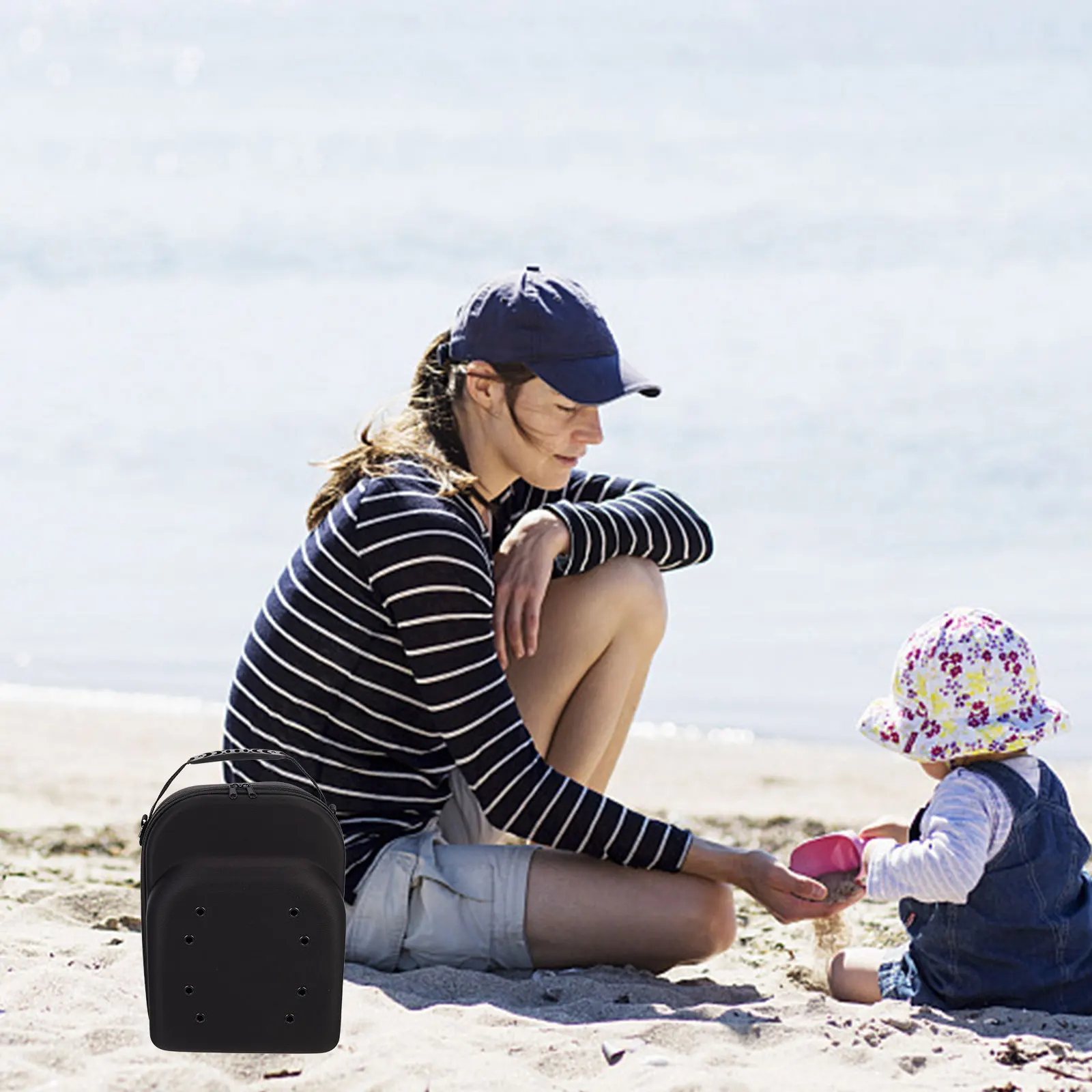 

Baseball Caps Carrier Case Travel Hat Storage Box Portable Protection for Outdoor Sports Lightweight Foldable Hat Case