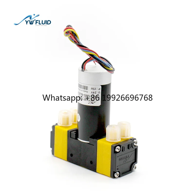 YW05 B-BLDC High Quality Brushless Motor 12V 24V OEM/OBM Micro Miniature Diaphragm Pump