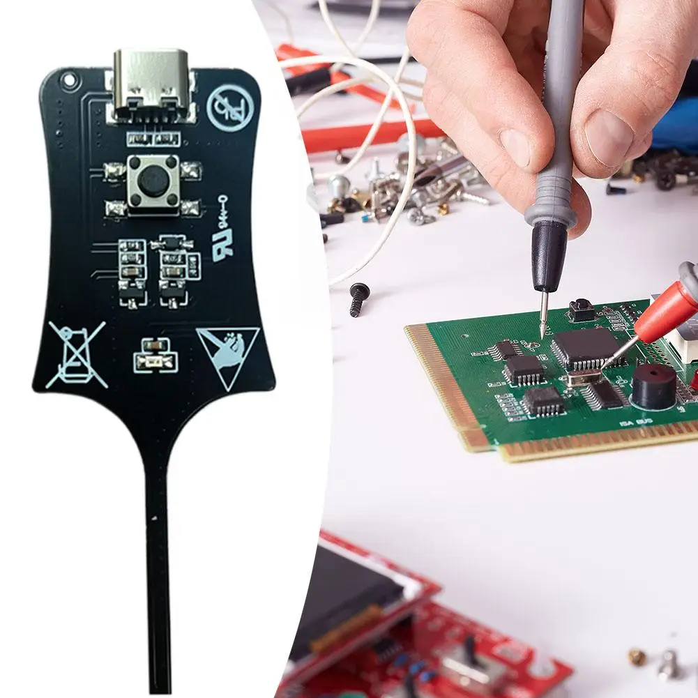 Inductance Tester Motherboard Coil Detector Electronic Repair Fault Detection Tool Easy Use For Home Shop Accessories