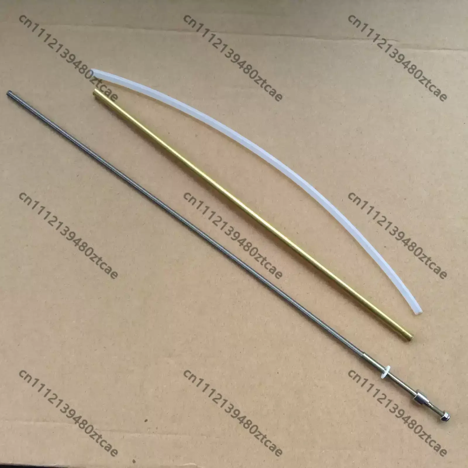 Brushless RC Model Boat Transmission Spare Parts 3.18mm Flexible Shaft Complete 1/8 Inch Drive Shaft System Set