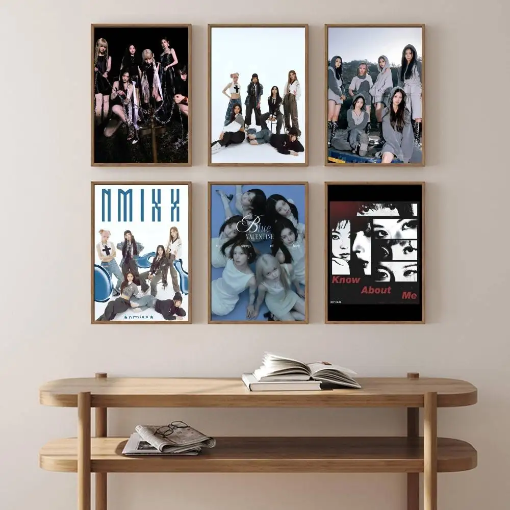 Kpop N-NMIXX Wall Art for Kitchen Decor, Poster Prints Home Decoration
