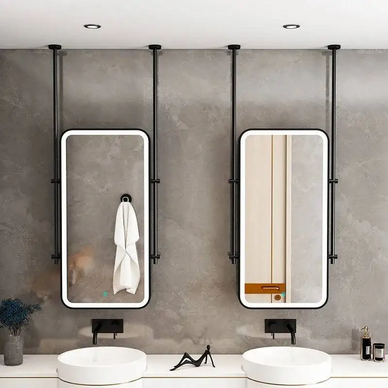 Room Cheap Decor Home Mirror Wall Sticker Mirrors Accessories House Decorations Living Room Decoration Man Mirrors With Light
