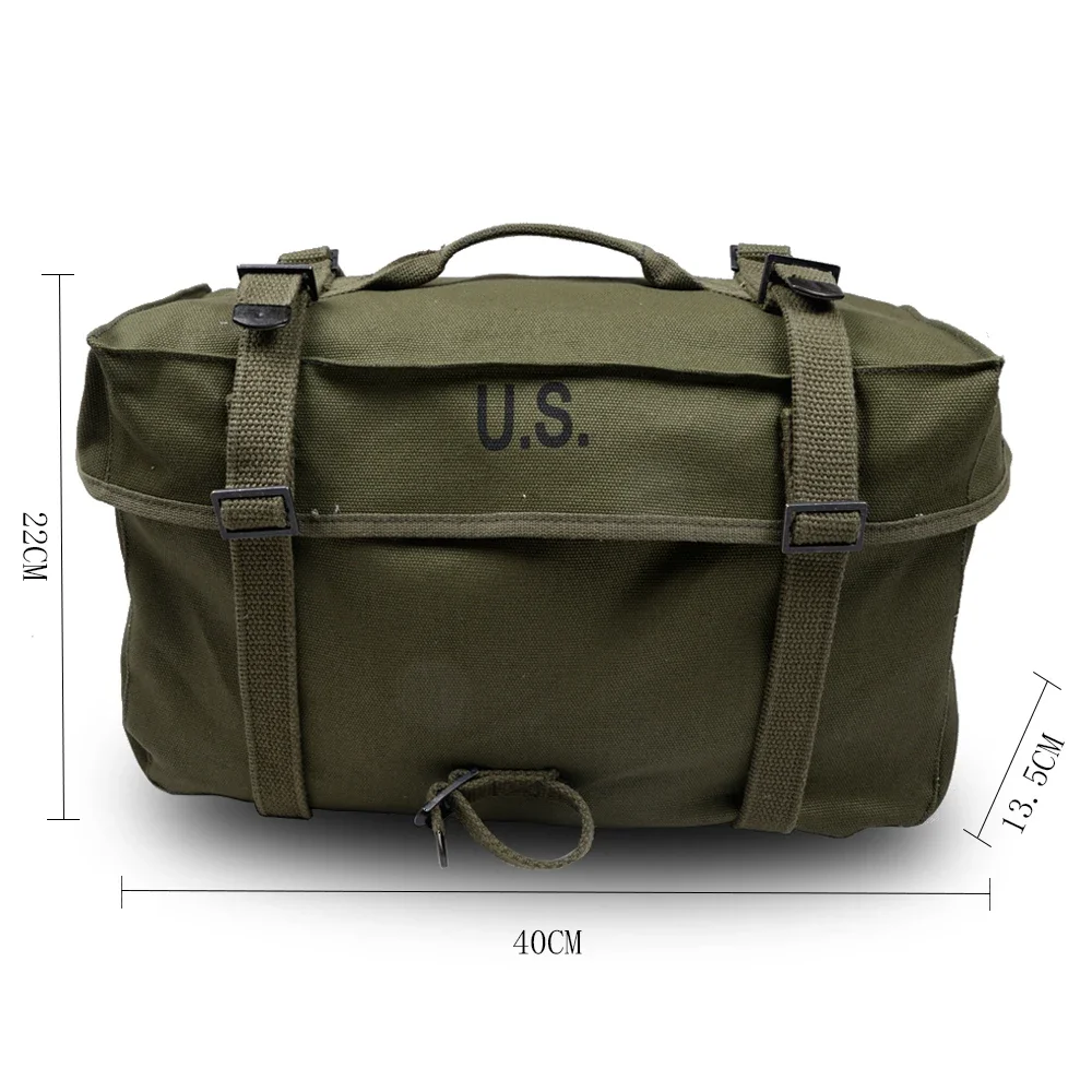 M1945 Backpack Equipment WW2 Korean War Tactical Bag Retro Military Storage Pack Army Green Tactical Equipment Upper