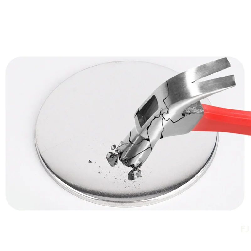 [YU]50Set 25-75MM Metal Badge Pin Button Maker Parts DIY Blank Badge Button Parts For Art Crafts Making Iron-Base Badges Set