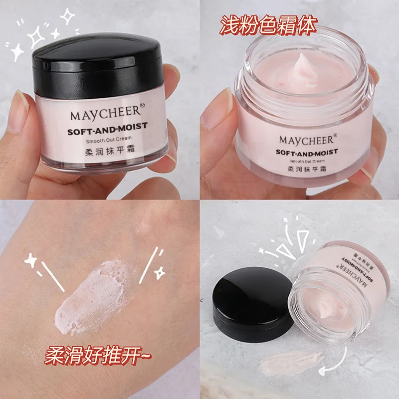 Crème lissante pour le visage, fond de teint, correcteur, couverture des pores invisibles, estompe les rides, hydratant, maquillage pour le visage, outils cosmétiques, 18g