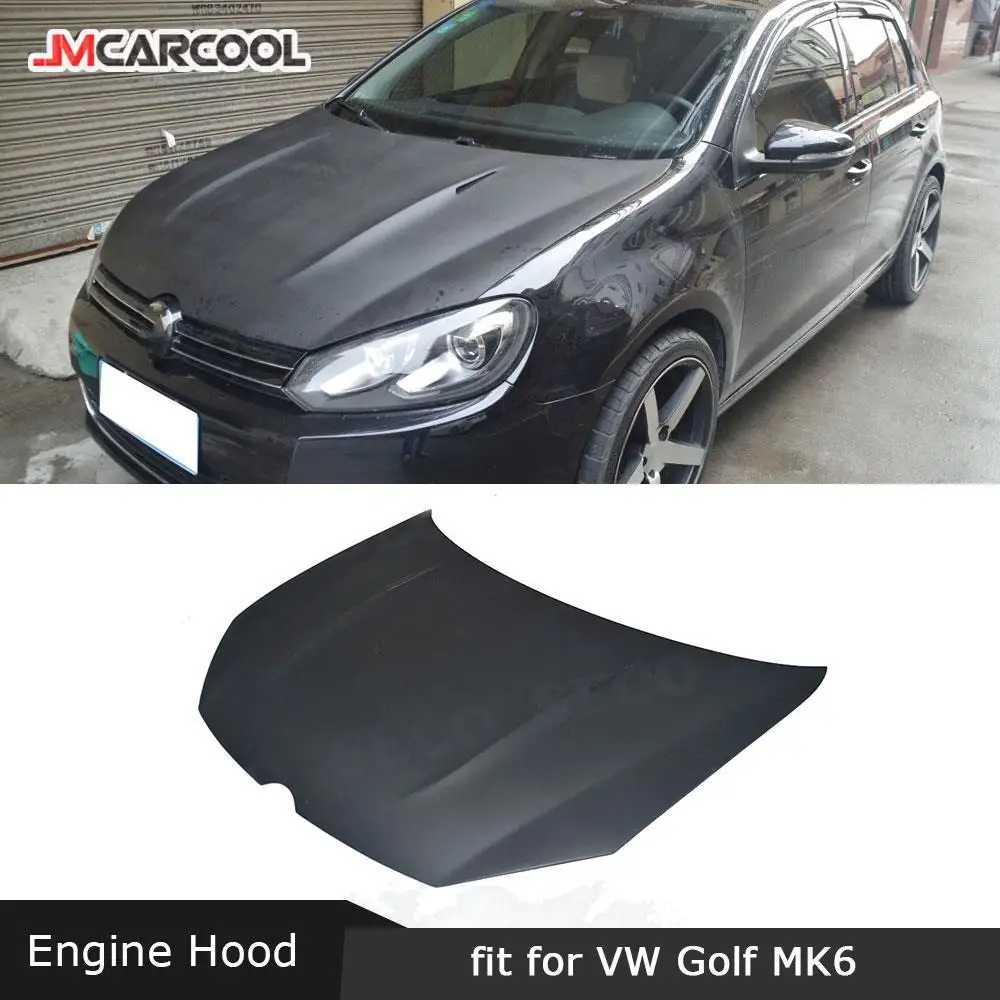 

JMCARCOOL передний бампер, капот двигателя для Volkswagen Golf 6 VI MK6 GTI R20 2010-2013, крышка вентиляционного отверстия, крышка капота из углеродного волокна