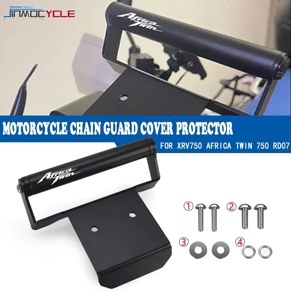 For Honda XRV750 XRV 750 Africa Twin 750 RD07 22mm Motorycle Phone Holder GPS Navigation Mounting Extension Bracket Accessories