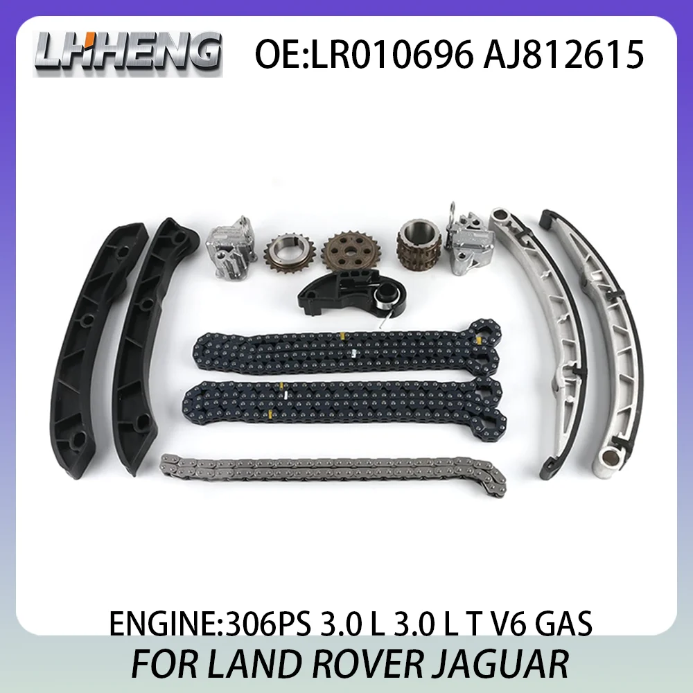 Timing Chain Tensioner Guide arm for LAND ROVER DISCOVERY RANGE ROVER JAGUAR XE XF XJ 3.0L 3.0 L T V6 GAS 12-21 LR010696 306PS
