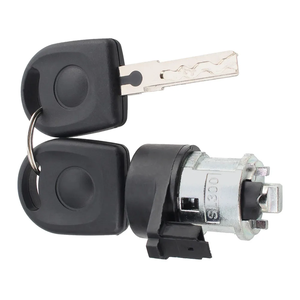 

Подходит для Polo для гольфа, цилиндр замка зажигания, две ключи 3B0905855C, пластик, металл, простые в использовании, высококачественные инструменты