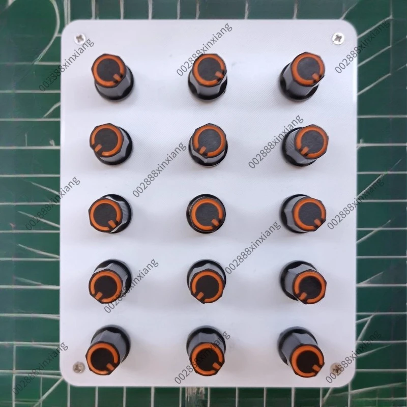 15 Potentiometer MIDI Controller with Assignable CC Volume USB-C for Music Software