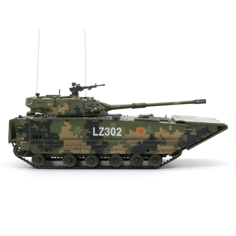 

Die cast 1:72 ratio ZLT-05 amphibious assault vehicle alloy and plastic simulation model gift toy gift series