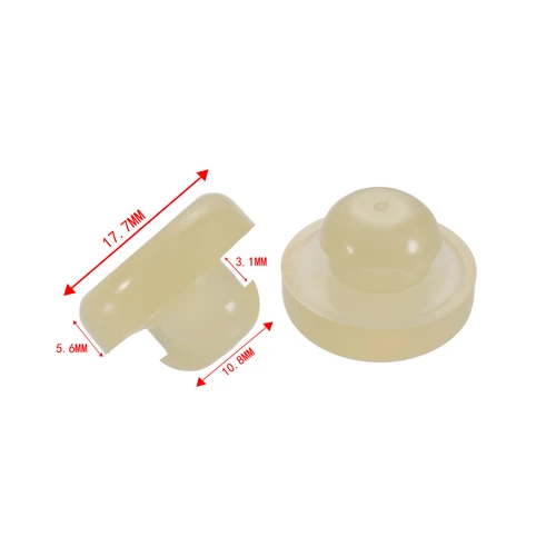 2 uds interruptor de Pedal de embrague de freno de coche tapón de goma 46584-s0100 para Nissan 200SX 350Z 310 Altima Frontier Maxima Pathfinder Sentra