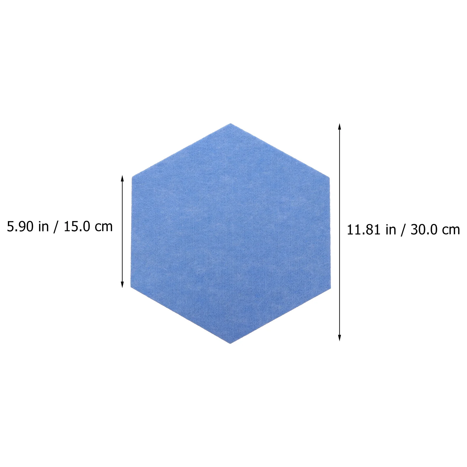 2Pcs Hexagon Felt Bulletin Boards Multi Functional Photo Display Boards Home Message Organizer Felt Message Board