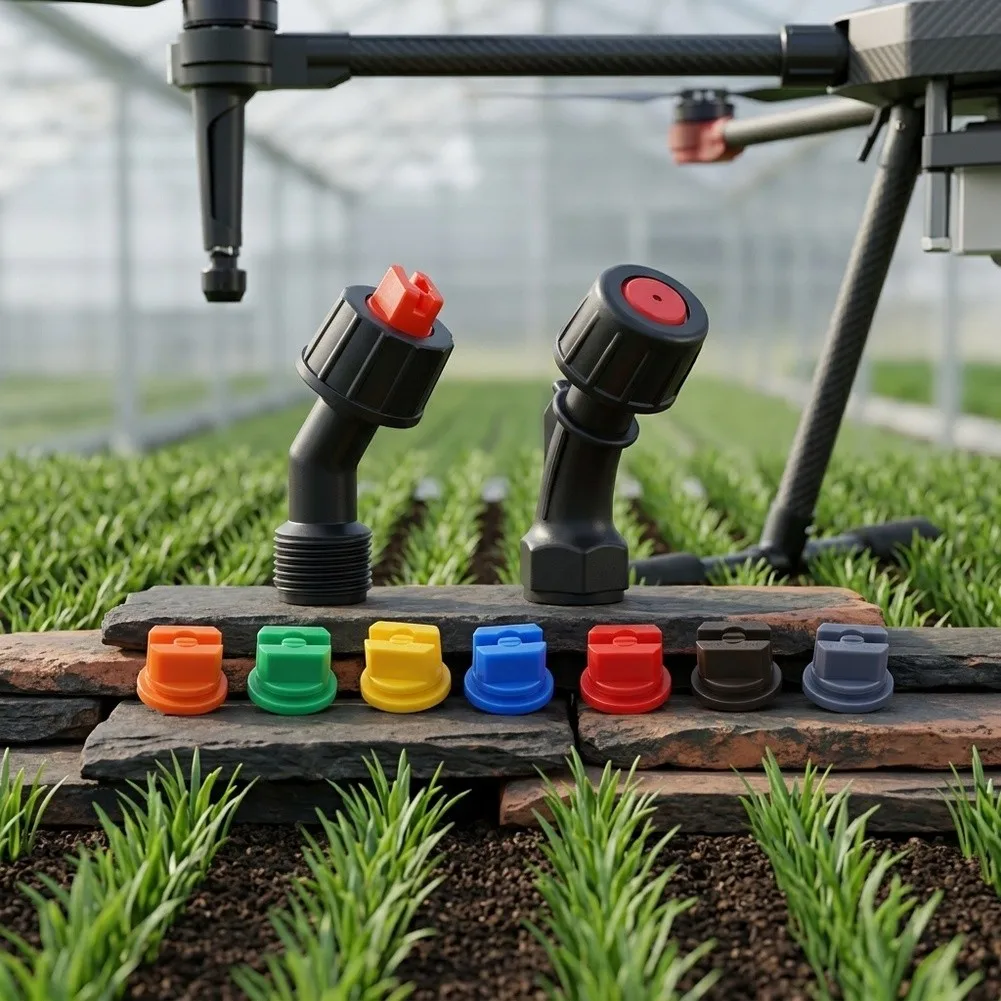 ABS 10pcs Sprayer For Nozzle Kit for Garden Farm Use Fan and Hollow Cone Spray Patterns Compatible with Most Sprayers