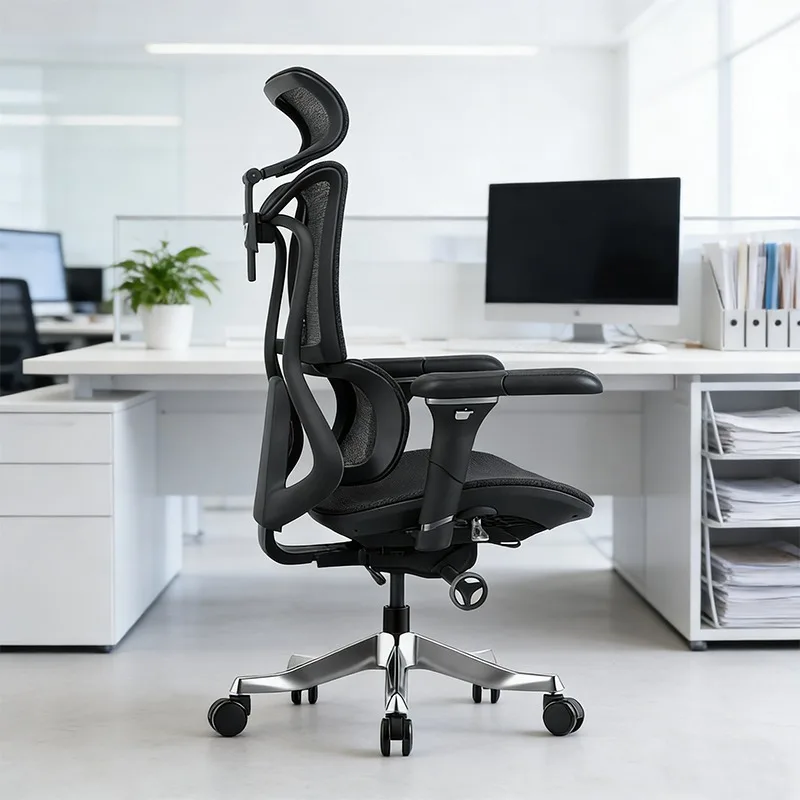 High Back Staff Mesh Office Chair High Quality Swivel Ergonomic Chairs for Office Home Meeting Room Chair