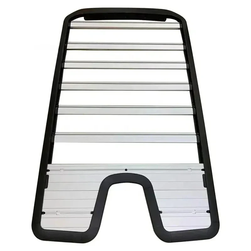 New Style Aluminum Alloy Roof Rack Roof Basket Large Capacity 450LBS Defender 90 110 L663 Heavy  Storage