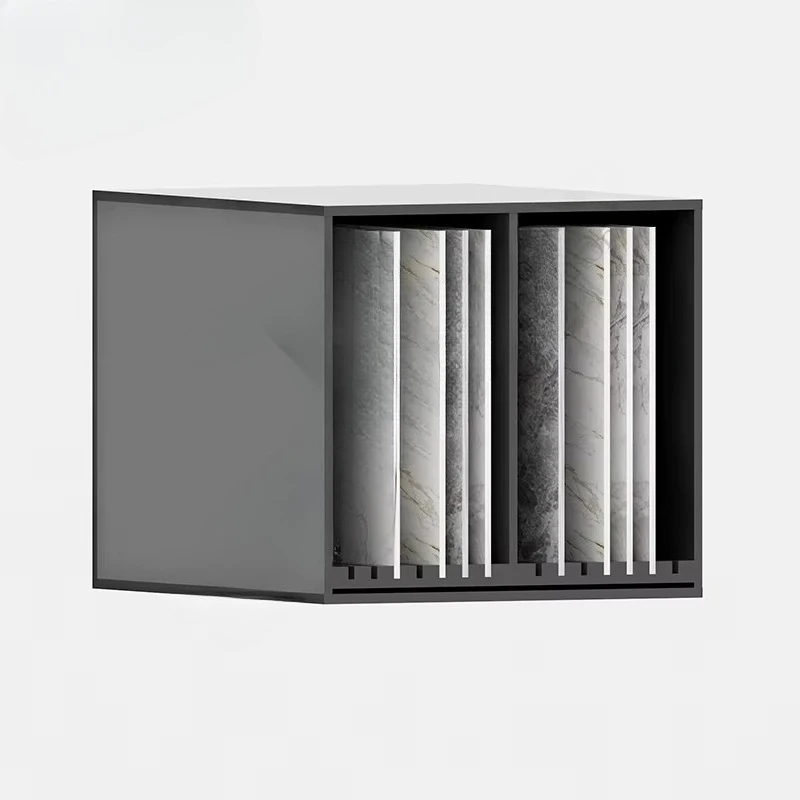 &c Factory Customized Ceramic Tile Marble Tile Stone Slab Granite Wood Flooring Slots Rack Combination Display Stand Drawer