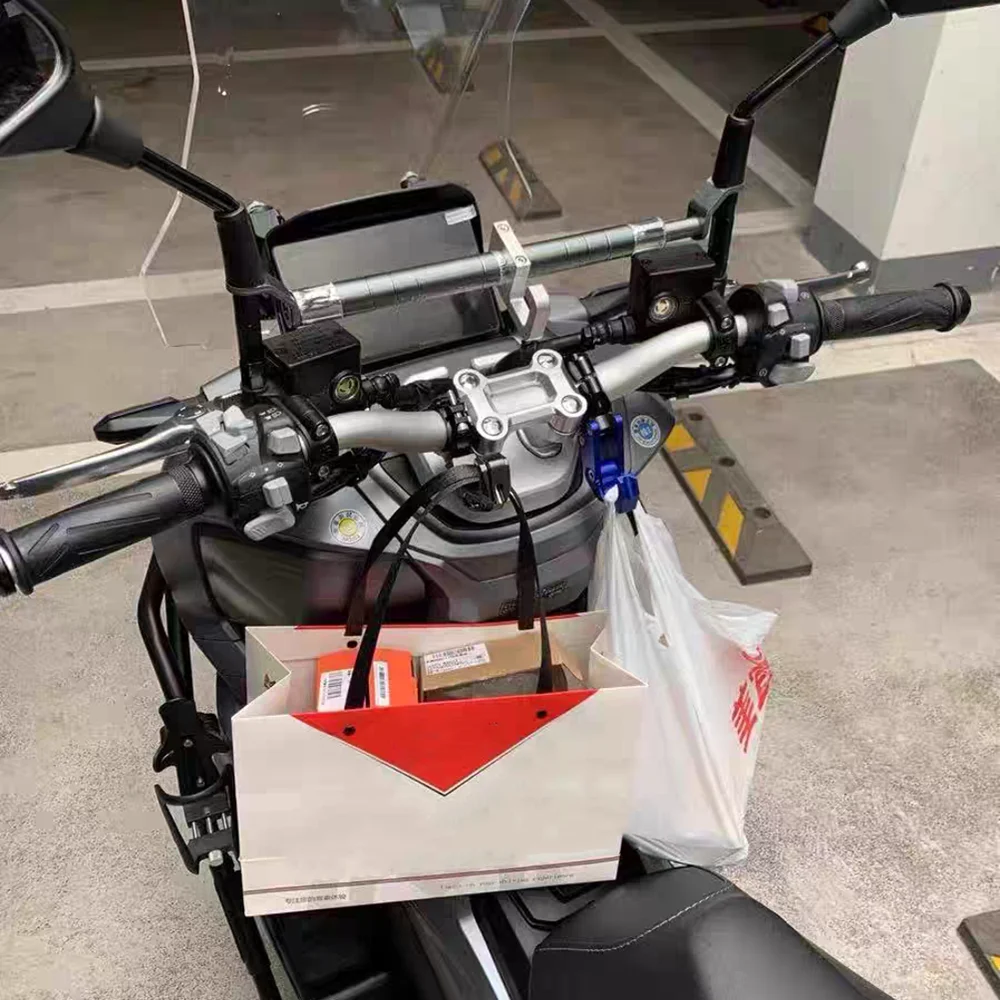 22 مللي متر-28 مللي متر دراجة نارية العالمي الأمتعة خطاف حقيبة مخلب شماعات كروشيه قبضة خوذة حامل المقود العارضة الوفير هوك أجزاء