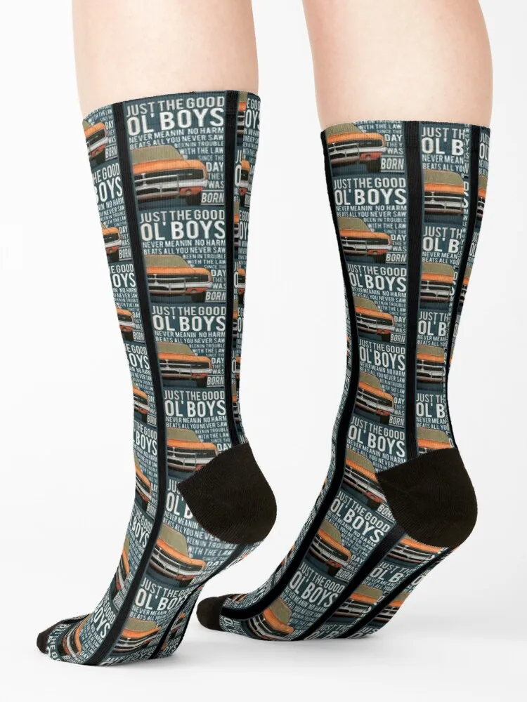 Dukes Of Hazzard Vintage Design Socks gifts FASHION gym set Designer Man Socks Women's