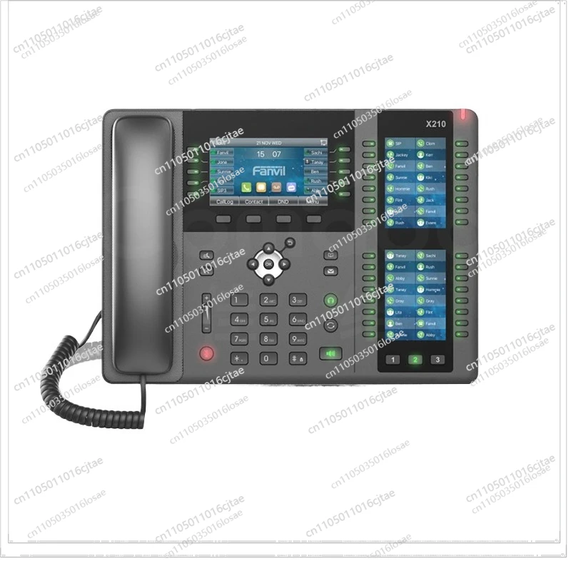

IP-телефон X210/210i для групповой связи, специализированный стационарный SIP-телефон для пейджинга, офисный стационарный телефон, телефон для операторских вызовов