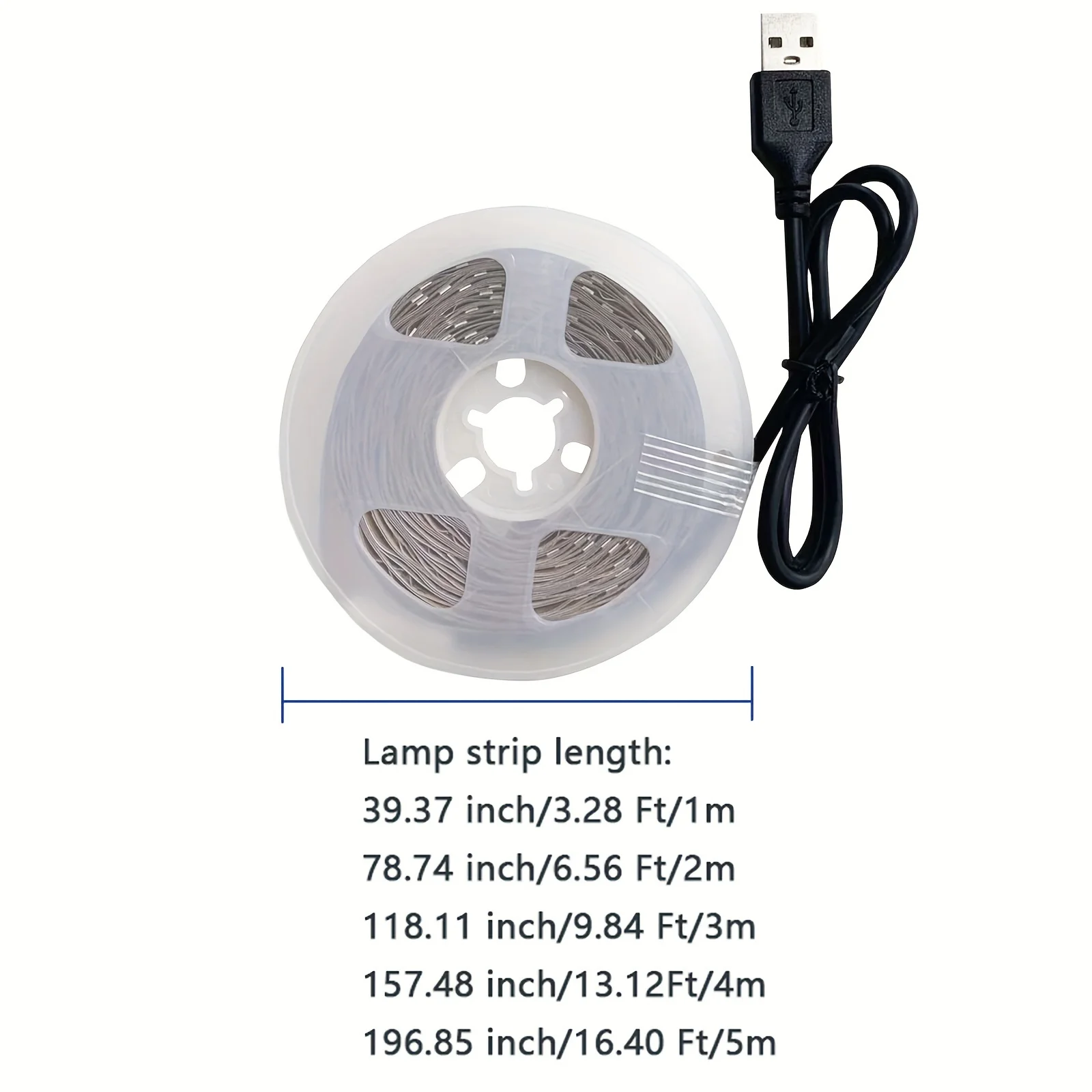 USB LED Strip Light, DC 5V Flexible LED Strip Light, TV Desktop Computer Screen Background Lighting, Home Decoration Lights