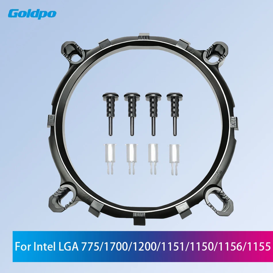 CPU Cooler Fan Bracket PC Radiator Cooling Fans Heatsink Holder Base for Intel LGA 775/1700/1200/1151/1150/1156/1155