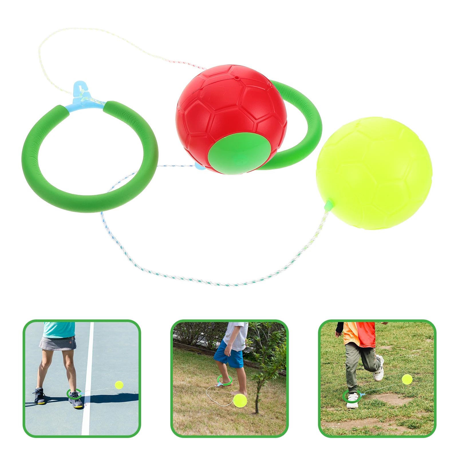 2 szt. Jednonógowe kule do skakania na kostce dla dzieci, zabawki fitness, skakanki do skakania i odbijania, świecące kule dla dzieci z PP