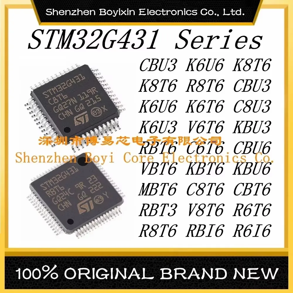 STM32G431C8T6 STM32G431CBT6 STM32G431KBU6 STM32G431KBT6 STM32G431VBT6 STM32G431CBU6 STM32G431C6T6 plastic casing