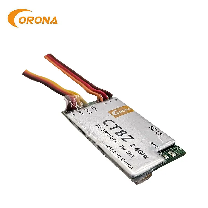 Corona CT8Z+CR8D 2.4GHz Transmitter Receiver Module DIY Combination for RC Motor Engine Aircraft Model