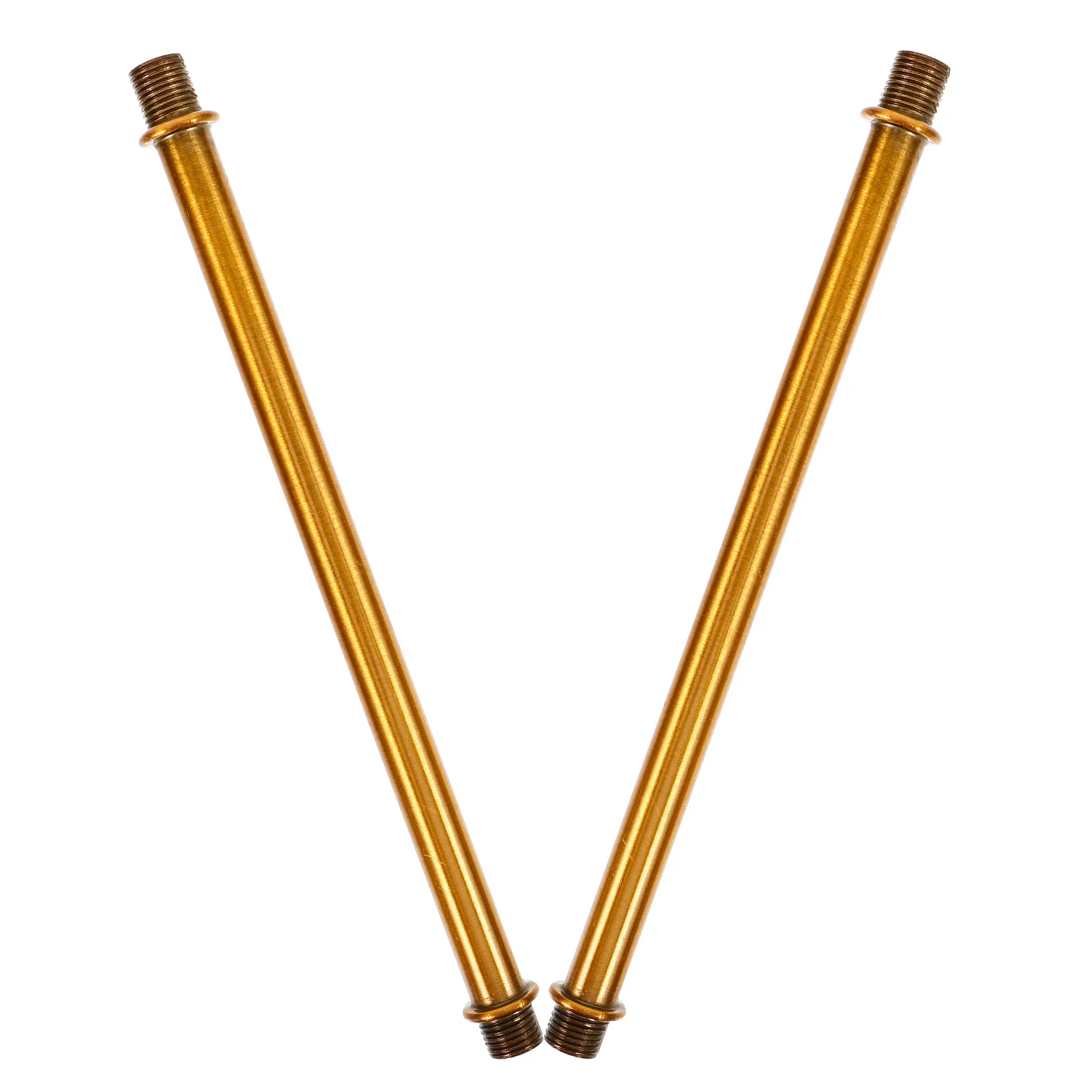 

2Pcs Wall Lamp Connecting Tube M10 Threaded Design Appearance Convenient Accessory Home Decoration Lamp Rod