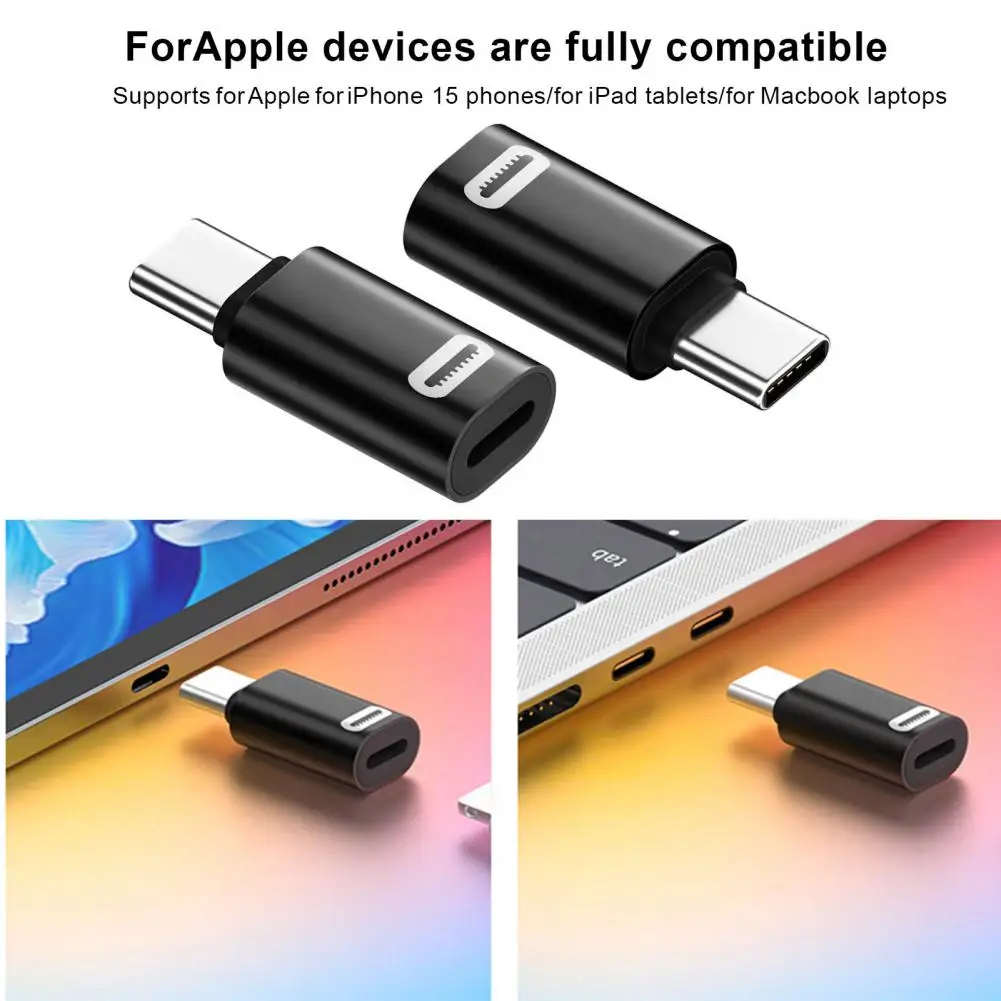 Portable Charger with Chip Efficient Fast Charging Solution for Iphone 15 8-pin Female to Type-c Male Pd Phone Adaptor for Fast