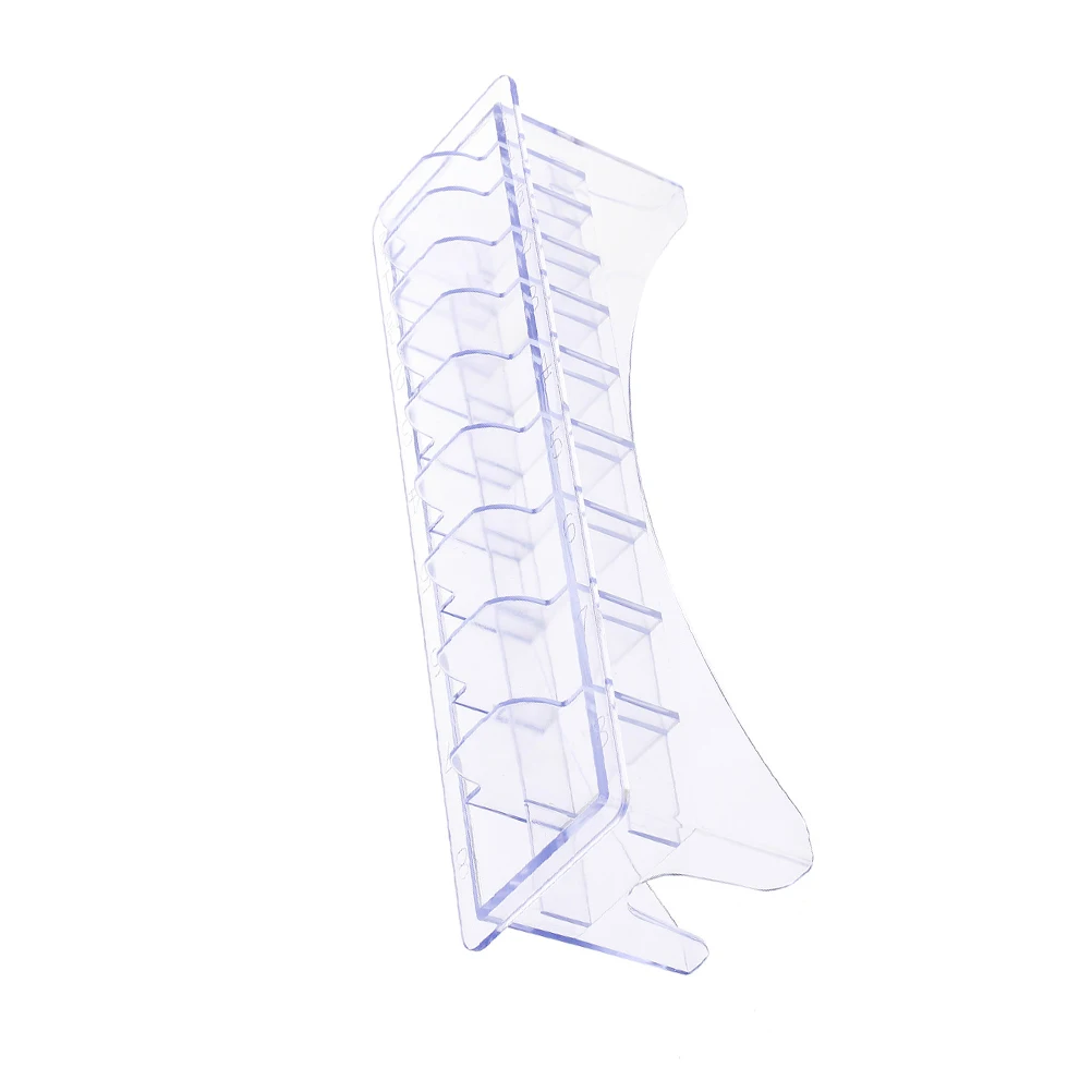 

Acrylic Scissor Storage Box for Salon Hair Comb Visible Combs Case Non Skid Waterproof Holds 10 Clipper Blades Suitable Home Use