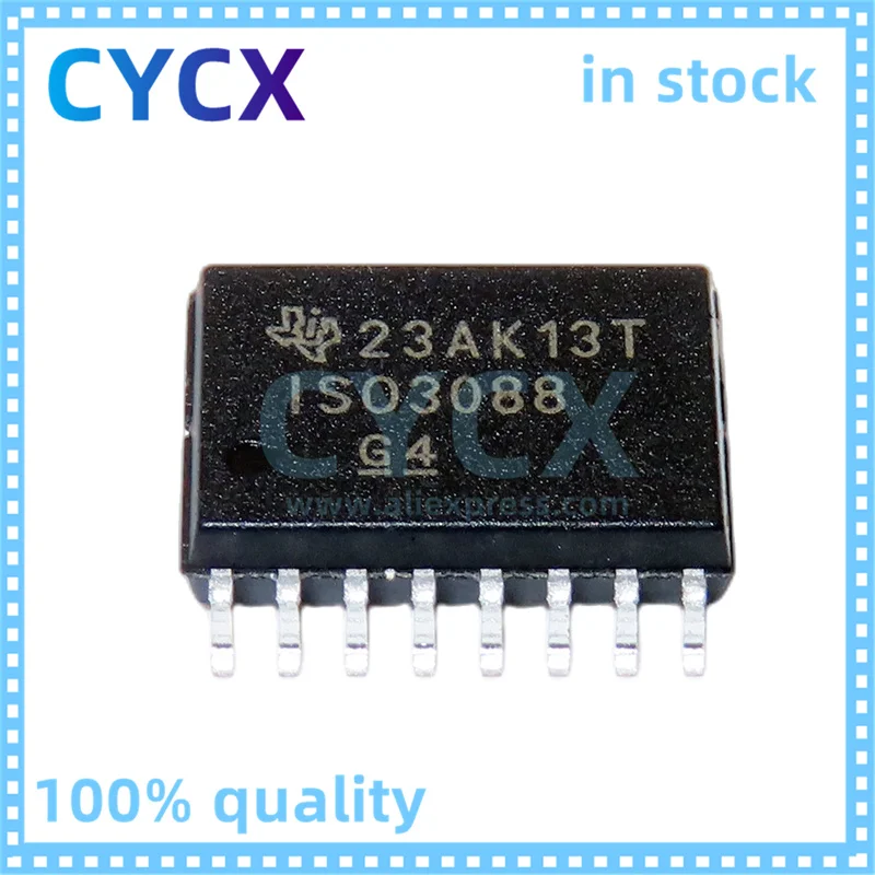 

ISO3088DWR Screen printing ISO3088 chip SOP-16 digital isolation chip, the new original spot