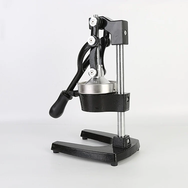 عصارة ضغط يدوية سهلة الاستخدام، عصارات يدوية كبيرة من الفولاذ المقاوم للصدأ 304 منزلية بالضغط البرتقالي #5