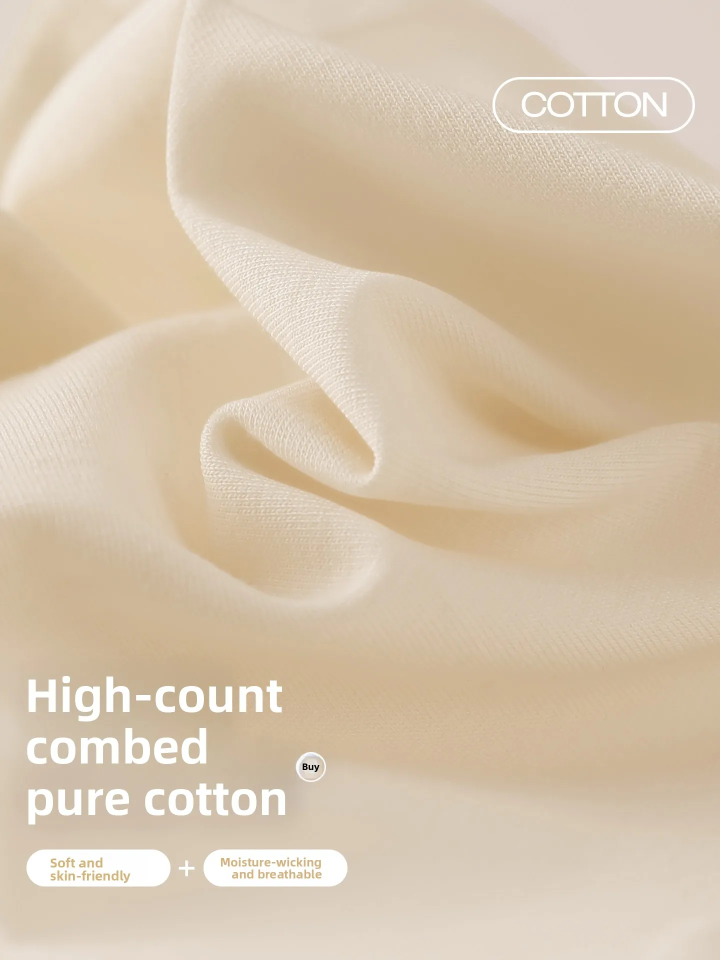 Pure Cotton Student Underwear Girls  Panties Antibacterial Seamless Design Middle And High School Teens Essential Briefs