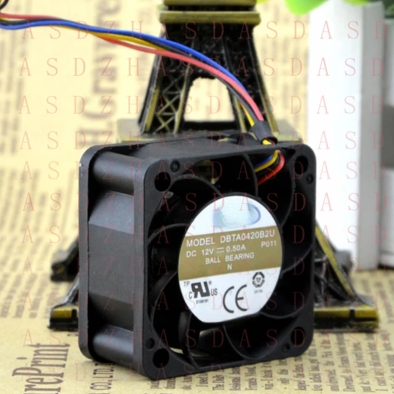 Z for   AVC DBTA0420B2U 4020 12V 0.50A 4cm 4-wire PWM Server Cooling Fan Small