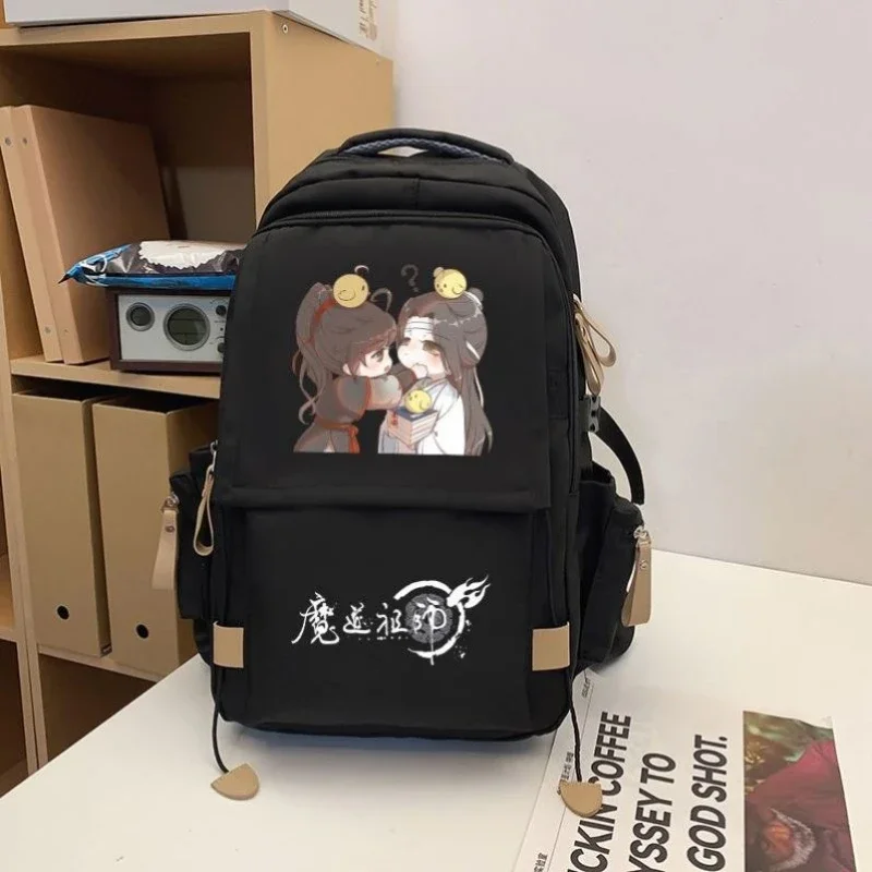 

29×20×46cm Black White Red Blue, Grandmaster of Demonic Cultivation, Mo dao zu shi, Anime, student School Bags, Backpacks, Girls